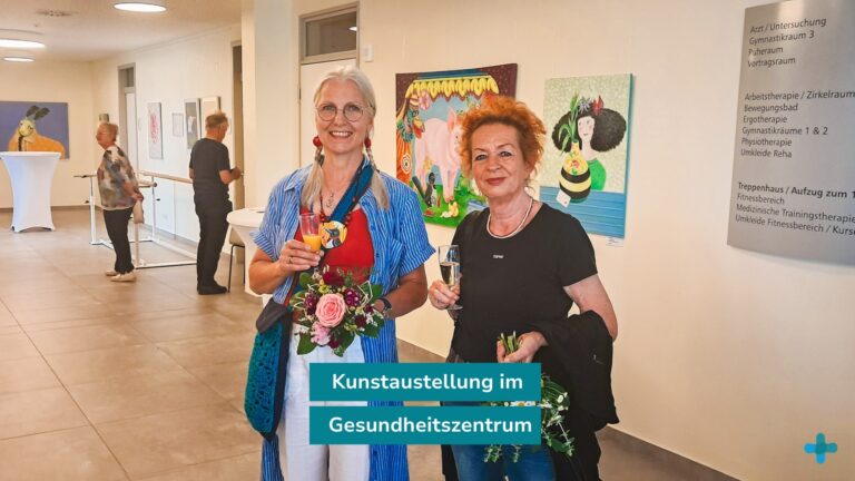 Kunstausstellung im Gesundheitszentrum