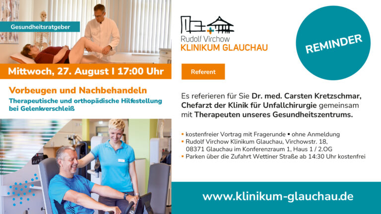 Reminder Patientenveranstaltung EPZ