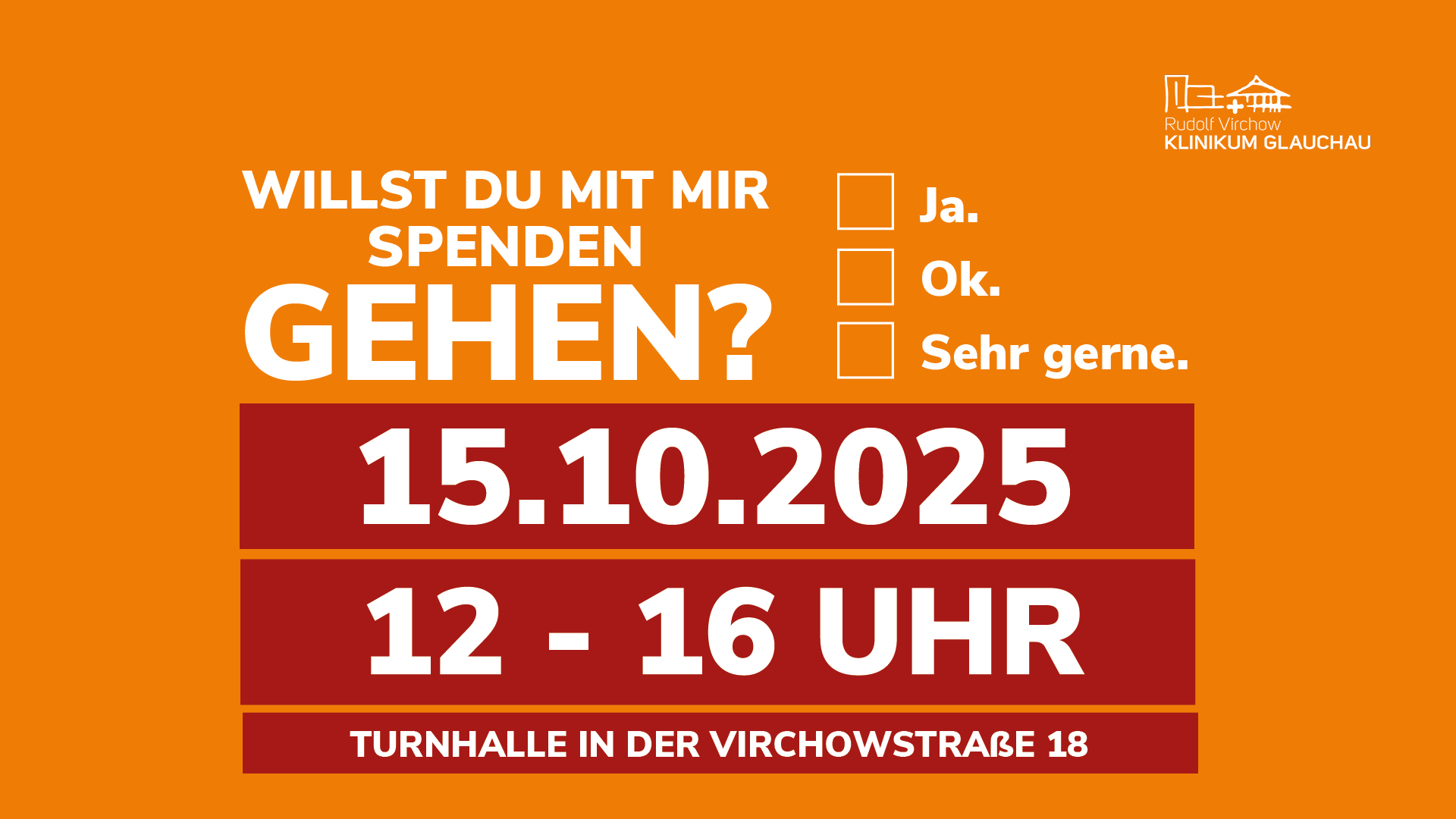 Blutspendetermin am 15.10.2025
