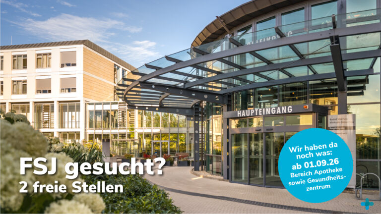 FSJ-Stellen im Rudolf Virchow Klinikum Glauchau ab September 2026