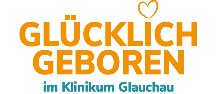 Logo: Glücklich geboren im Klinikum Glauchau